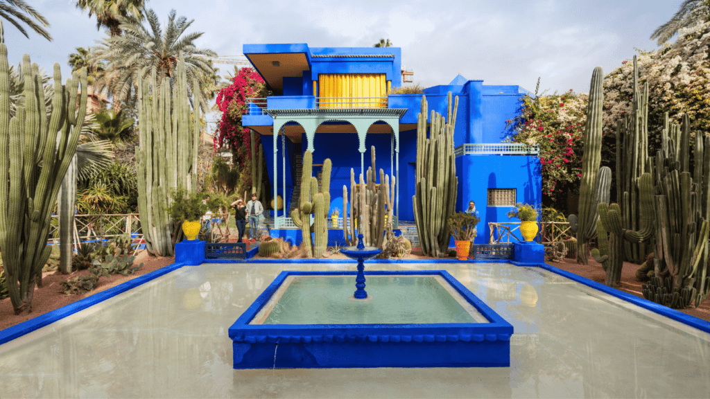 Moroccan stops and gardens