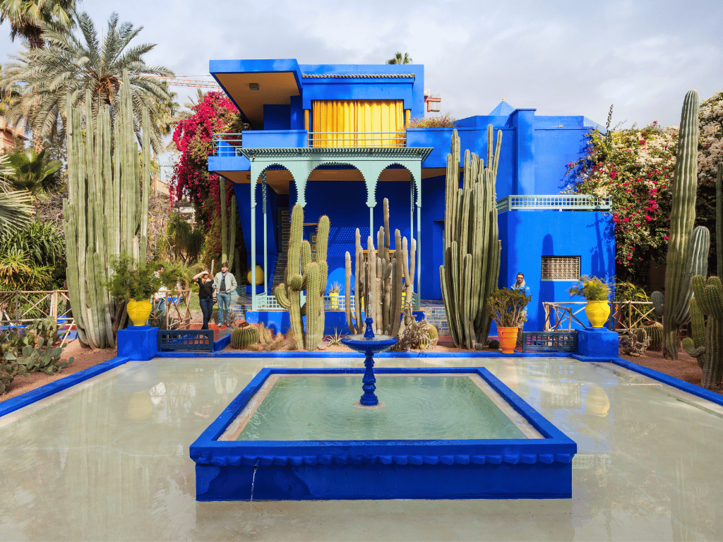 Moroccan stops and gardens