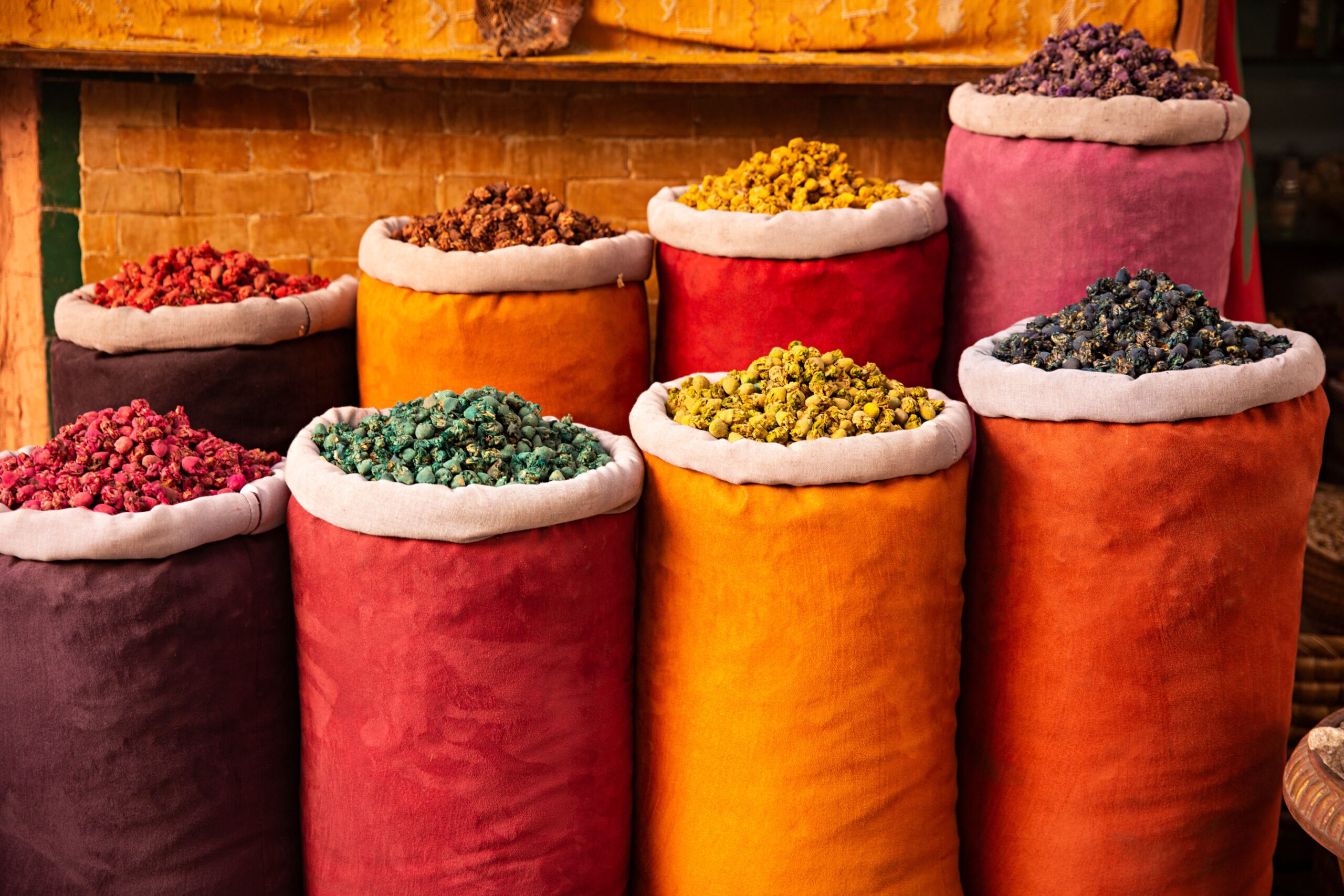 Spices in Moroccan cuisine